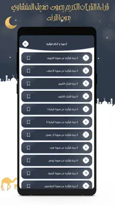 صديق المنشاوي قرآن كامل دون نت android App screenshot 9